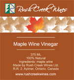Maple Wine Vinegar