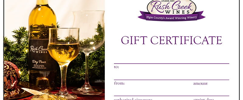 Gift Certificate